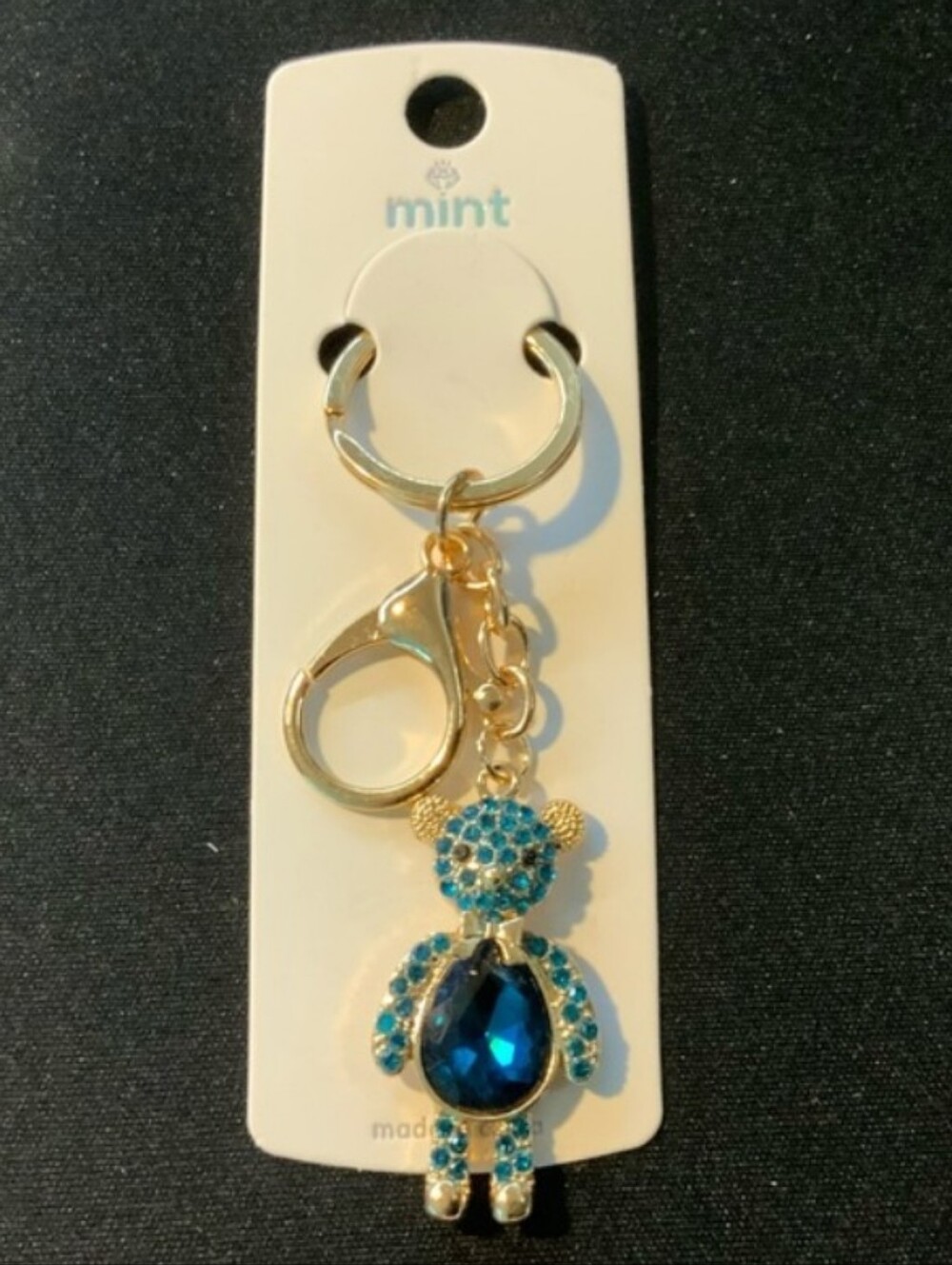 Bear Bag Charm Keychain